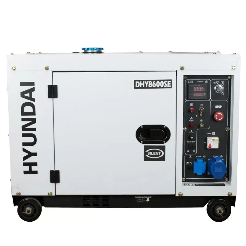 Generator de curent trifazat cu motor diesel HYUNDAI