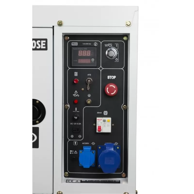 Generator de curent trifazat cu motor diesel HYUNDAI