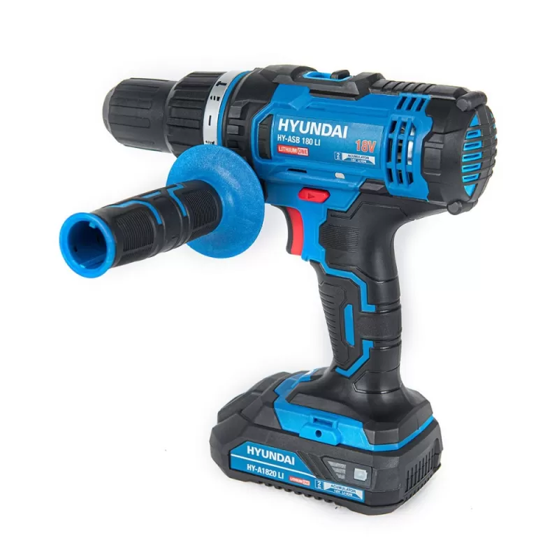 Masina cu acumulator de gaurit/insurubat cu percutie Hyundai HY-ASB 180 LI