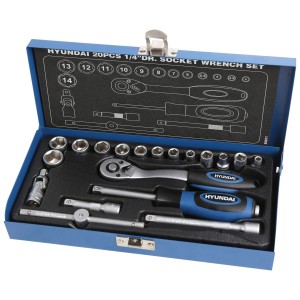 Trusa chei tubulare 1/4 20...