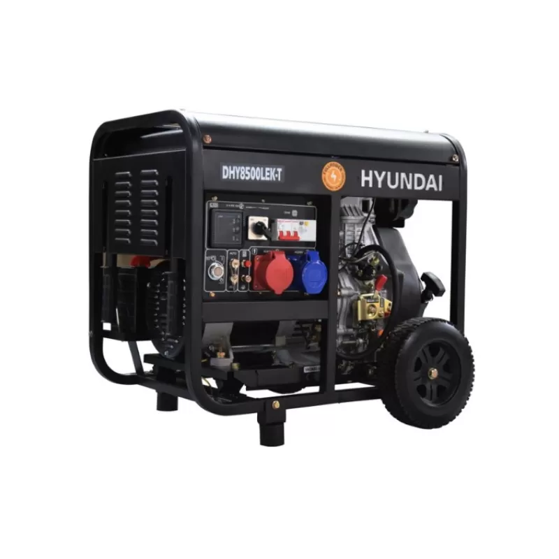 Generator de curent trifazat cu motor diesel HYUNDAI