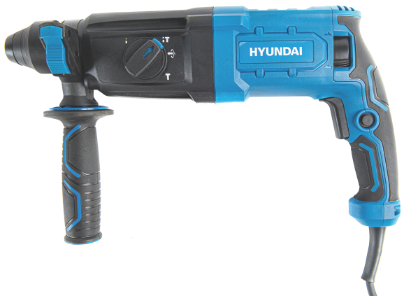 Ciocan rotopercutor Hyundai HY-BH 2-26, SDS+, 2kg, 800w, energie de impact 3.2J, valiza transport 180