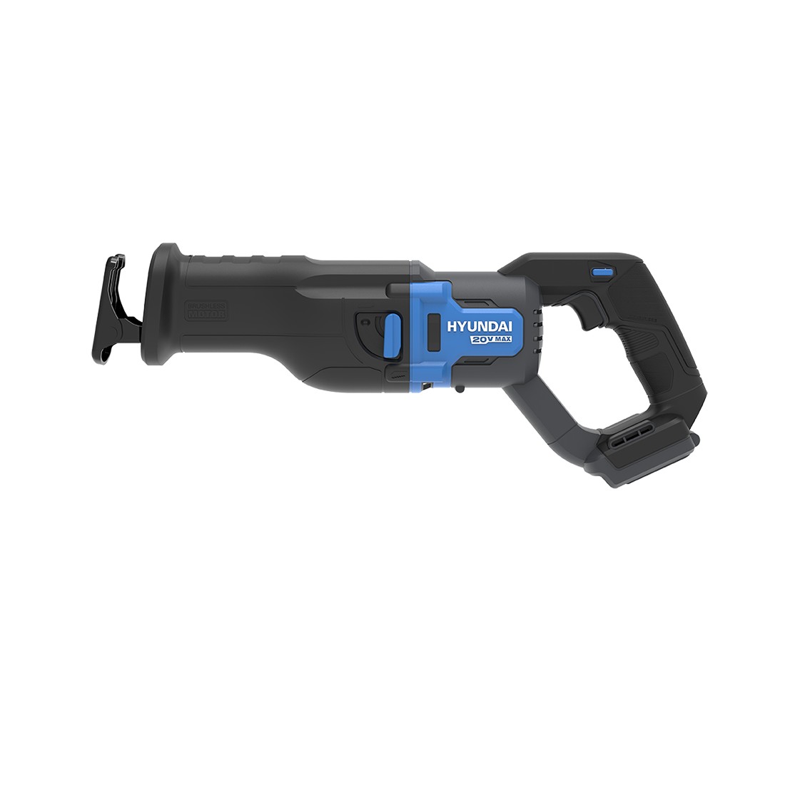 Fierastrau sabie cu acumulator 20V Hyundai RS20X-29, motor fara perii, sistem de schimbare rapida a lamei, livrat fara acumulator si incarcator 837