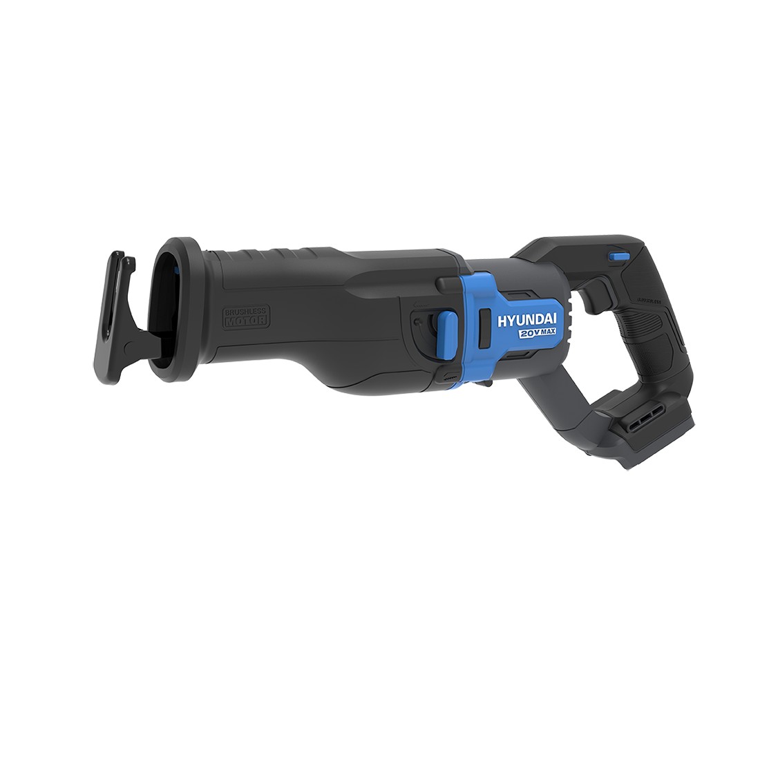 Fierastrau sabie cu acumulator 20V Hyundai RS20X-29, motor fara perii, sistem de schimbare rapida a lamei, livrat fara acumulator si incarcator 838