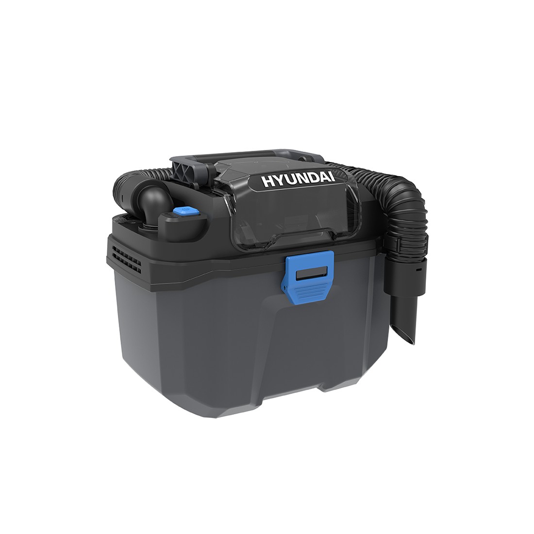 Aspirator umed uscat cu acumulator 20V Hyundai DE20S, filtru Hepa, capacitate colectare 10 litri, livrat fara acumulator si incarcator 935